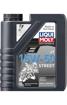 Liqui Moly 15W-50 Street / (15W50) 4t Sentetik Motor Yağı (1 Litre) Liqui Moly 15W-50 Street / (15W50) 4t Sentetik Motor Yağı (1 Litre)