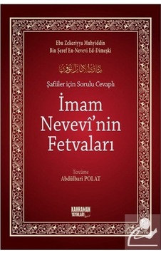 Şafiiler İçin Sorulu Cevaplı İmam Nevevi'nin Fetvaları / Ebu Z... 9786059589291 Şafiiler İçin Sorulu Cevaplı İmam Nevevi'nin Fetvaları / Ebu Z... 9786059589291