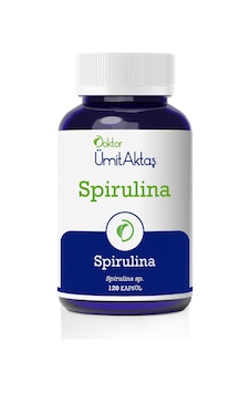 Dr. Ümit Aktaş Spirulina Bitkisel Gıda Takviyesi 120 Kapsül Dr. Ümit Aktaş Spirulina Bitkisel Gıda Takviyesi 120 Kapsül