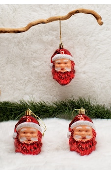 3lü Christmas Noel Baba Yılbaşı Ağacı Süsü 3lü Christmas Noel Baba Yılbaşı Ağacı Süsü