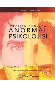 Değişen Dünyada Anormal Psikoloji Palme Yayınevi Değişen Dünyada Anormal Psikoloji Palme Yayınevi