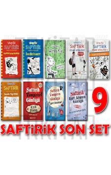 Saftirik Greyin Günlüğü 9 Kitap Set 11-12 + Film Vampir + Hatira Saftirik Greyin Günlüğü 9 Kitap Set 11-12 + Film Vampir + Hatira