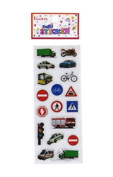 Ticon Sticker Trafik İşaretleri-arabalar - 6 Adet Ticon Sticker Trafik İşaretleri-arabalar - 6 Adet