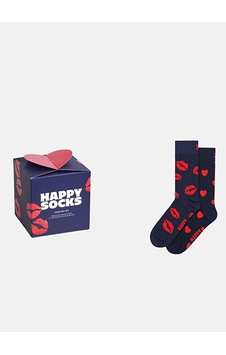Happy Socks Lacivert Erkek Desenli Çorap 2-pack Valentine S Socks Gift Set Mavi Happy Socks Lacivert Erkek Desenli Çorap 2-pack Valentine S Socks Gift Set Mavi