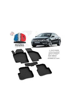 Vw Passat Cc 4d Araca Özel Havuzlu Kauçuk Paspas 2008 Model Ve Üzeri