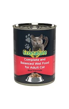 Econature Sığır Etli Yetişkin Kedi Konservesi 400 Gr Econature Sığır Etli Yetişkin Kedi Konservesi 400 Gr