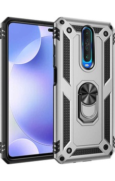 Xiaomi Poco X2 Kılıf Zore Vega Kapak Gri Xiaomi Poco X2 Kılıf Zore Vega Kapak Gri