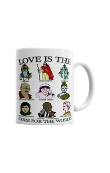 Amor E A Cura Kupa Bardak Porselen No31485 Karışık