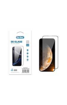 Apple Uyumlu   iPhone 17 Go Des Og Glass Antistatik Temperli Cam Ekran Koruyucu Şeffaf