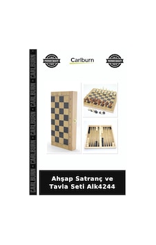 Özel Üretim Oyun Hobi Ahşap Satranç Ve Tavla Seti Alk4244 Özel Üretim Oyun Hobi Ahşap Satranç Ve Tavla Seti Alk4244