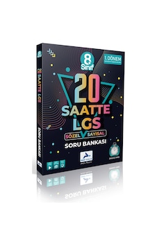8.Sınıf 1.Dönem 20 Saatte LGS Sözel Sayısal Soru Bankası - PRF Paraf Yayınları 8.Sınıf 1.Dönem 20 Saatte LGS Sözel Sayısal Soru Bankası - PRF Paraf Yayınları