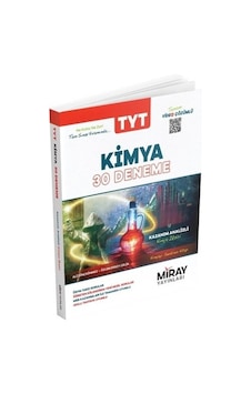 TYT Kimya 30 Deneme - Miray Yayınları TYT Kimya 30 Deneme - Miray Yayınları