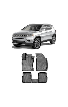 Jeep Compass 2017 Sonrası Btm 3d Havuzlu Paspas Jeep Compass 2017 Sonrası Btm 3d Havuzlu Paspas