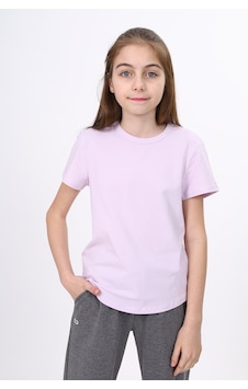Toontoy Kids Toontoy Kız Çocuk Pamuklu Bisiklet Yaka Kısa Kollu Baskılı Basic Okul Tişört 22981 Açık Lila Toontoy Kids Toontoy Kız Çocuk Pamuklu Bisiklet Yaka Kısa Kollu Baskılı Basic Okul Tişört 22981 Açık Lila