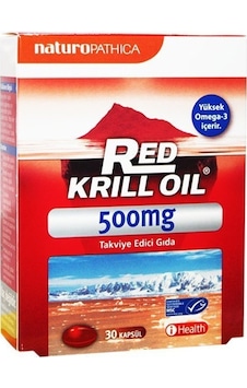 Naturo Pathica Red Krill Oil Besin Takviyesi Naturo Pathica Red Krill Oil Besin Takviyesi