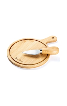 Tantitoni Bambu Peynir Kesme Tahtası Ve Bıçak Seti 19.5x14cm Tantitoni Bambu Peynir Kesme Tahtası Ve Bıçak Seti 19.5x14cm