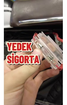 Motosiklet Sigorta Yuvası, İki Cam Sigorta Yuvalı, Başlıklı Kablolu, 30 Mm Sigortalı