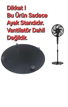 Arçelik Uyumlu 16350 Av Vantilatör Ayak Standı Siyah Arçelik Uyumlu 16350 Av Vantilatör Ayak Standı Siyah