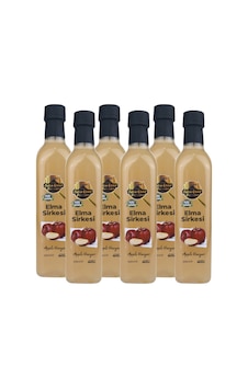Elma Sirkesi %100 Katkısız Doğal 6x500 Ml Özel Üretim Elma Sirkesi %100 Katkısız Doğal 6x500 Ml Özel Üretim