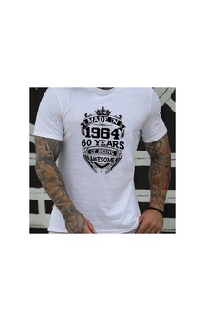 Caddemia Yaz Moda Spor Gündelik Bol Kesim 1964'te Üretilmiştir Baskı Yuvarlak Y Beyaz 2XL Caddemia Yaz Moda Spor Gündelik Bol Kesim 1964'te Üretilmiştir Baskı Yuvarlak Y Beyaz 2XL