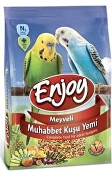 Enjoy Meyveli Muhabbet Kuşu Yemi 400 G Enjoy Meyveli Muhabbet Kuşu Yemi 400 G