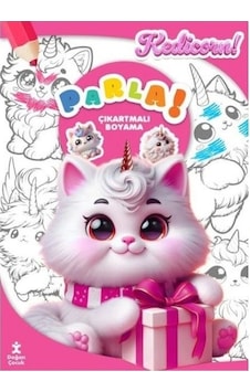 Kedicorn Parla Çıkartmalı Boyama Kitabı Kedicorn Parla Çıkartmalı Boyama Kitabı