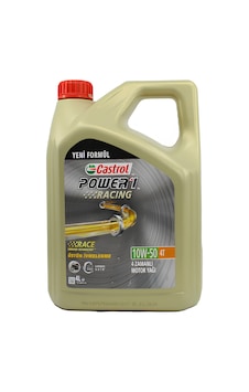 Castrol Power 1 Racing 10W/50 4t Motosiklet Yağı 4 L Castrol Power 1 Racing 10W/50 4t Motosiklet Yağı 4 L