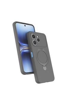 Rba Aksesuar Tecno Spark 40 Kılıf M-safe Şarj Özellikli Standlı Zore Samara Kapak - Titanyum-gri Titanyum - Gri Rba Aksesuar Tecno Spark 40 Kılıf M-safe Şarj Özellikli Standlı Zore Samara Kapak - Titanyum-gri Titanyum - Gri