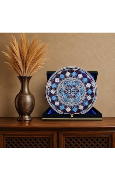 E38 El İşçiliği Çini Tabak 40 Cm - 6748 E38 El İşçiliği Çini Tabak 40 Cm - 6748