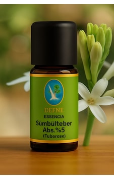 Sümbülteber Abs. %5 Tuberose Geleneksel %100 Saf Uçucu Yağ 5ml Sümbülteber Abs. %5 Tuberose Geleneksel %100 Saf Uçucu Yağ 5ml