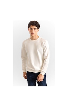 Süvari Ekru Regular Düz Baskılı İnterlok Bisiklet Yaka Cepsiz Sweatshirt Ssw2013700006-bj1 Süvari Ekru Regular Düz Baskılı İnterlok Bisiklet Yaka Cepsiz Sweatshirt Ssw2013700006-bj1