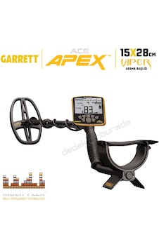 Ace Apex Basic Dedektör Viper Başlıklı 15x28cm Ace Apex Basic Dedektör Viper Başlıklı 15x28cm