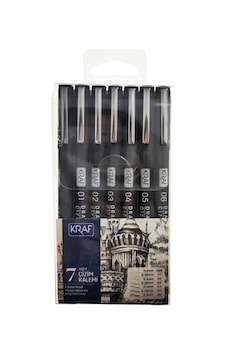 Kraf Drawing System Çizim Kalemi 7 Li Kraf Drawing System Çizim Kalemi 7 Li