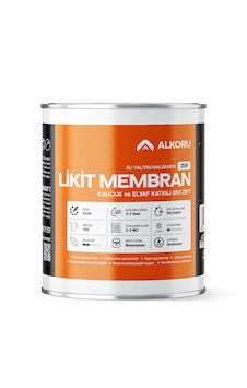 Alkoru 1 Kg Zer Sıvı Zift Likit Membran Kauçuk Ve Elyaf Katkılı Su Yalıtım Malzemesi Alkoru 1 Kg Zer Sıvı Zift Likit Membran Kauçuk Ve Elyaf Katkılı Su Yalıtım Malzemesi