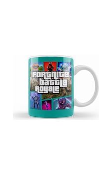 Fortnite Gta Kupa Bardak Porselen Karışık