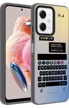 Xiaomi Redmi Note 12 4g Kılıf Desenli Zore Dragon Sert Kapak Klavye Xiaomi Redmi Note 12 4g Kılıf Desenli Zore Dragon Sert Kapak Klavye