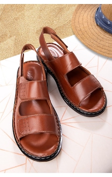 Ducavelli Luas Hakiki Deri Erkek Sandalet, Hakiki Deri Sandalet, Ortopedik Taban Sandalet Ducavelli Luas Hakiki Deri Erkek Sandalet, Hakiki Deri Sandalet, Ortopedik Taban Sandalet