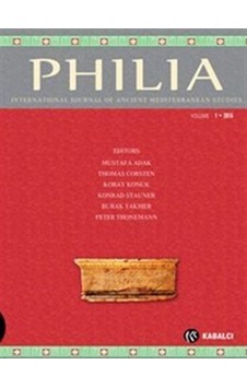 Philia Dergi Sayı:1 20015 Philia Dergi Sayı:1 20015