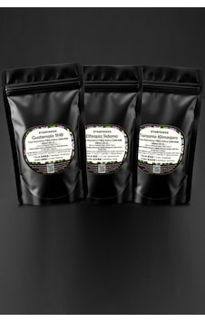 Çekirdek Kahve 3 Paket Dünya Kahveleri Nitelikli Filtre Kahve Çekirdeği 450 Gr. Guatemala Filtre - Ethiopia Sidamo Filtre - Tanzania Klimanjaro Filtre Kahve Çekirdeği