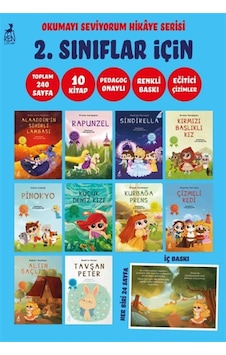 Okumayı Seviyorum Hikaye Serisi 2. Sınıflar İçin 10 Kitap / ... Okumayı Seviyorum Hikaye Serisi 2. Sınıflar İçin 10 Kitap / ...