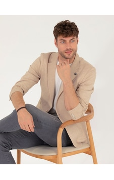 Pierre Cardin Erkek Bej Ceket 50267019-vr011 Bej