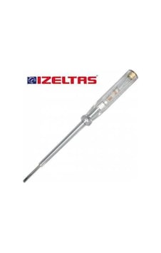 İzeltaş Kontrol Kalemi 190mm Düz Tornavida Elektrik Kontrol Kalem İzeltaş Kontrol Kalemi 190mm Düz Tornavida Elektrik Kontrol Kalem