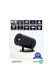 Jeero Hy300pro Multimedia Ultra Hd 1080 Android 13 Projeksiyon Cihazı Türkçe Menü H713 Chipset Jeero Hy300pro Multimedia Ultra Hd 1080 Android 13 Projeksiyon Cihazı Türkçe Menü H713 Chipset