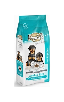 Doglife Kuzu Etli Pirinçli Yavru Köpek Maması 15 KG Doglife Kuzu Etli Pirinçli Yavru Köpek Maması 15 KG