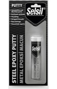 Selsil Metal Putty Epoksi Macun Yapıştırıcı 57 Gr