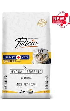 Felicia Sterilised Tavuklu Yetişkin Kedi Maması 12 KG Felicia Sterilised Tavuklu Yetişkin Kedi Maması 12 KG