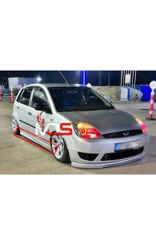 Ford Fiesta Custom Marşpiyel Takım Fiberglass Boyasız Ford Fiesta Custom Marşpiyel Takım Fiberglass Boyasız