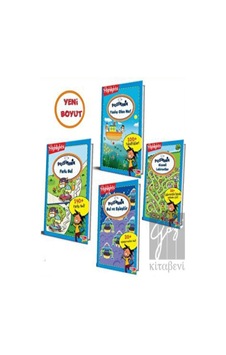 Dikkat Atölyesi Yayınları - Highlights Puzzlemania (On The Go Serisi) 4'lü Set