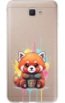 Samsung Galaxy J7 Prime 2 İle Uyumlu Splash Tilki Tasarımlı Şeffaf Silikon Kılıf Şeffaf Samsung Galaxy J7 Prime 2 İle Uyumlu Splash Tilki Tasarımlı Şeffaf Silikon Kılıf Şeffaf
