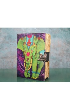 Tedar Fil Tasarımı Deri Defter Ksk3133 Najmaddin Standart